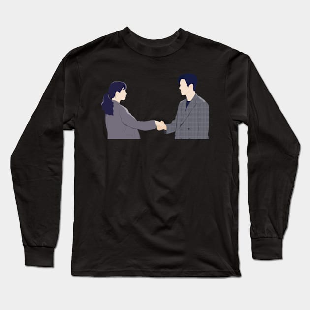 Start Up Korean Drama Long Sleeve T-Shirt by ayshatazin